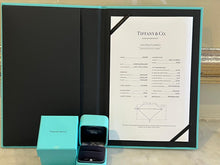 Load image into Gallery viewer, Tiffany &amp; Co. Platinum Novo Princess-Cut Diamond Engagement Ring 0.23ct 3g