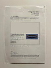 Load image into Gallery viewer, 14ct Yellow and White Gold Sapphire and Diamond Hinged Bracelet 0.38ct 16g