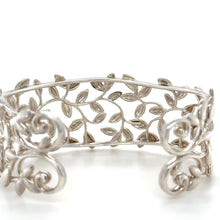 Load image into Gallery viewer, Tiffany &amp; Co Paloma Picasso Olive Leaf Narrow Cuff