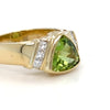 Bespoke Peridot & Diamond Ring 2.30ct