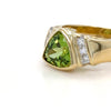 Bespoke Peridot & Diamond Ring 2.30ct