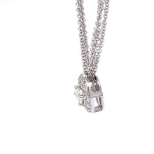 Load image into Gallery viewer, Bespoke Diamond Pendant Necklace 0.65ct