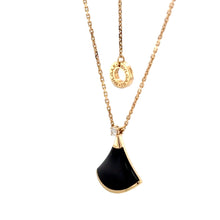 Load image into Gallery viewer, Bvlgari Divas’ Dream Onyx &amp; Diamond Pendant 0.03ct