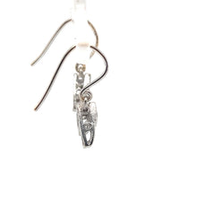 Load image into Gallery viewer, Bespoke Diamond Vee Shaped Drop Earrings 0.31ct