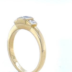 Bespoke Princess Cut Diamond Ring 0.70ct