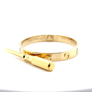 Cartier Love Bracelet - Yellow Gold