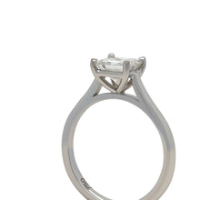 Load image into Gallery viewer, GIA 18ct White Gold Diamond Engagement Ring 1.02ct