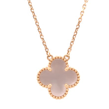Load image into Gallery viewer, Van Cleef &amp; Arpels 18ct Yellow Gold Vintage Alhambra Mother-of-Pearl Pendant 5.21g