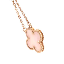 Load image into Gallery viewer, Van Cleef &amp; Arpels 18ct Yellow Gold Vintage Alhambra Mother-of-Pearl Pendant 5.21g