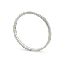 Load image into Gallery viewer, Van Cleef &amp; Arpels Platinum Tendrement Wedding Band 2.44g