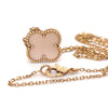 Van Cleef & Arpels Vintage Alhambra Mother of Pearl Pendant Necklace 4.62g