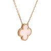 Van Cleef & Arpels Vintage Alhambra Mother of Pearl Pendant Necklace 4.62g