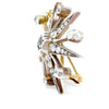 15ct Yellow Gold Victorian Diamond Starburst Brooch 2.50ct 8.68g