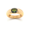 Cartier 18ct Yellow Gold Vintage Ellipse Peridot Ring 2.00ct 22.09g