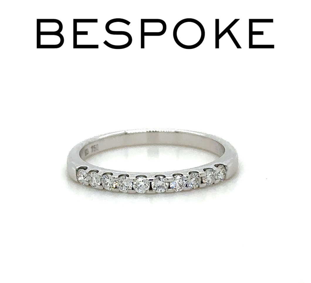 Bespoke Diamond Wedding Band 0.34ct
