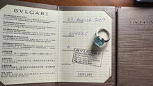 Load image into Gallery viewer, Bvlgari Parentesi Diamond Topaz Cocktail Ring