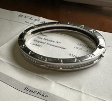 Load image into Gallery viewer, Bvlgari B.Zero1 Bracelet White Gold