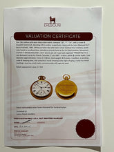 Load image into Gallery viewer, 18ct Yellow Gold Open Dial Pocket Watch – 1881 – 80.9g