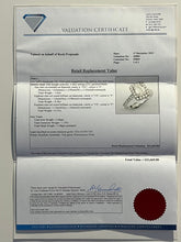 Load image into Gallery viewer, GIA 18ct White Gold Emerald Cut Diamond Engagement Ring 1.59ct