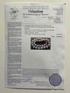 18ct White Gold Graduated South Sea Cultured Pearl Necklace 113.45g