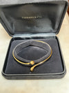 Tiffany & Co 18ct Yellow Gold Elsa Peretti Elongated Teardrop Bangle 14.13g