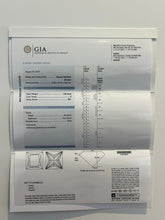 Load image into Gallery viewer, GIA Platinum Princess Cut Diamond Engagement Ring 1.56ct