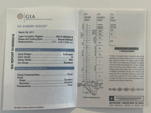 Load image into Gallery viewer, GIA 18ct White Gold Diamond Ring 0.40ct 2.73g