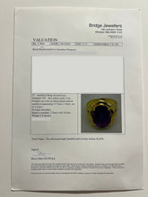 Load image into Gallery viewer, 18ct Yellow Gold Amethyst Ring 6.70ct 5.67g