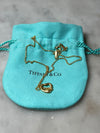 Tiffany & Co 18ct Yellow Gold Elsa Peretti Open Heart Pendant 3g