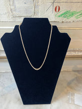 Load image into Gallery viewer, 18ct Yellow Gold Diamond Tennis Necklace 3.00ct 8.3g