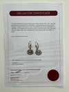 18ct White Gold Diamond Earrings 0.68ct 4.2g