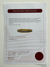 Load image into Gallery viewer, Tiffany &amp; Co. 18ct Yellow Gold Diamond Ring 0.30ct 2.7g