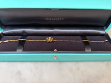 Load image into Gallery viewer, Tiffany &amp; Co. 18ct Yellow Gold Daisy Bugs Charm Bracelet 18cm 3.35g