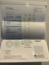 Load image into Gallery viewer, GIA 18ct White Gold Diamond Engagement Ring 1.01ct 3.62g