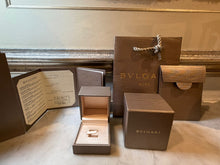 Load image into Gallery viewer, Bvlgari 18ct White, Rose &amp; Yellow Gold B.Zero1 4 Band Ring 14g