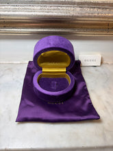 Load image into Gallery viewer, Gucci 18ct Yellow Gold Flora Diamond Ring 0.06ct 2.89g