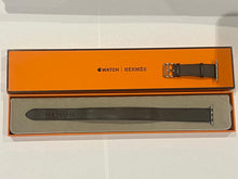 Load image into Gallery viewer, Hermès Double Tour 41mm Attelage Apple Watch Band (Black)