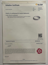 Load image into Gallery viewer, Tiffany &amp; Co Platinum Wedding Band (I Love You) 4.43g