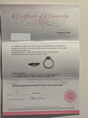 Pink argyle diamond 18ct White & Rose Gold Trilogy Ring 0.79ct