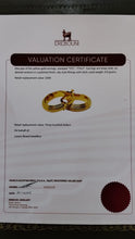 Load image into Gallery viewer, 9ct Yellow Gold Italian Hoop Earrings 0.9g