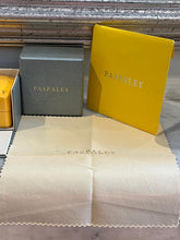 Load image into Gallery viewer, Paspaley 18ct Yellow Gold Keel Edge South Sea Pearl Earrings 10-11mm 6.64g