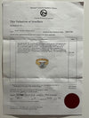 18ct Yellow and White Gold Round Brilliant Cut Diamond Solitaire Ring 2.04ct 5.95g