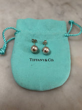 Load image into Gallery viewer, Tiffany &amp; Co. Silver Bead Ball Stud Earrings 10mm 4.69g