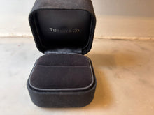 Load image into Gallery viewer, Tiffany &amp; Co. 18ct White Gold T True Narrow Pavé Diamond Ring 0.23ct 3.73g