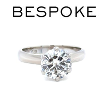 Load image into Gallery viewer, 18ct White Gold Champagne Diamond Ring 1.35ct 3.63g