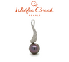 Willie Creek Tahitian Pearl and Diamond Pendant