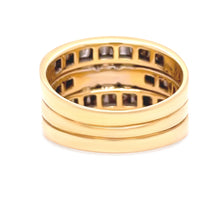 Load image into Gallery viewer, 18ct Yellow Gold Princess Cut Diamond Bridal Set 2.77ct 11.36g