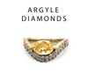 argyle diamonds 18ct White & Yellow Gold Diamond Ring Set 2.34ct
