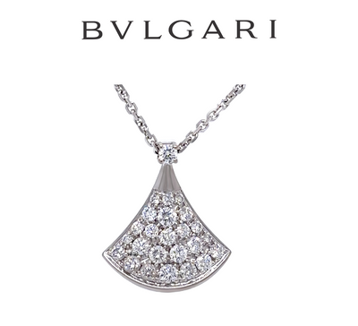 Bvlgari 18ct White Gold Divas’ Dream Necklace 0.45ct 5.41g