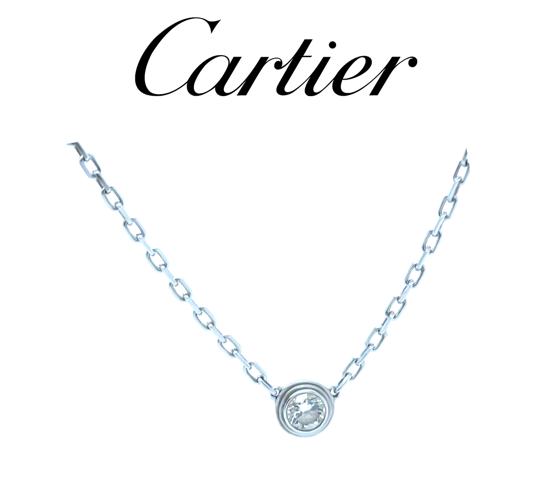 Cartier d'Amour 18ct White Gold XS Diamond Necklace Buy